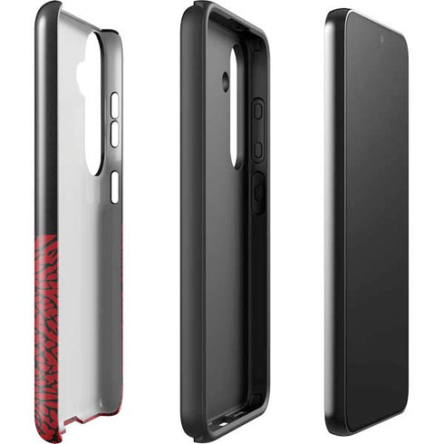 Elephant Print Red Sneakerhead Galaxy S25 Impact Case